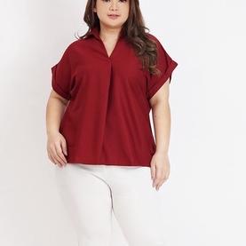 BLOUSE BLUS ATASAN WANITA JUMBO BIG SIZE LD 120cm XXL XXXL 05 BAJU IBU HAMIL BUMIL KERJA KANTOR PEST