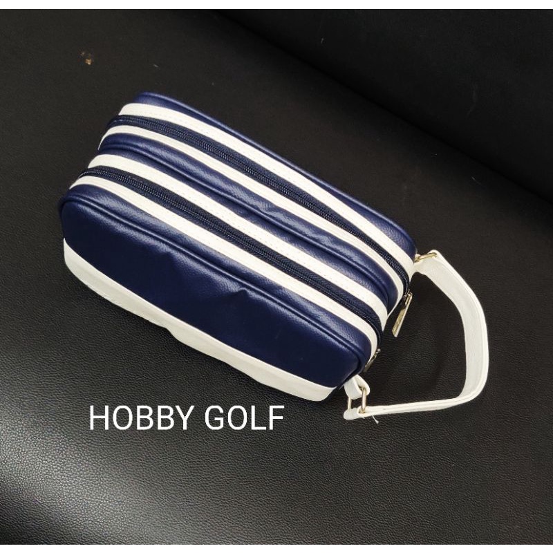 Pouch Multiguna Tas Bola Golf atau Travel Kit Holder