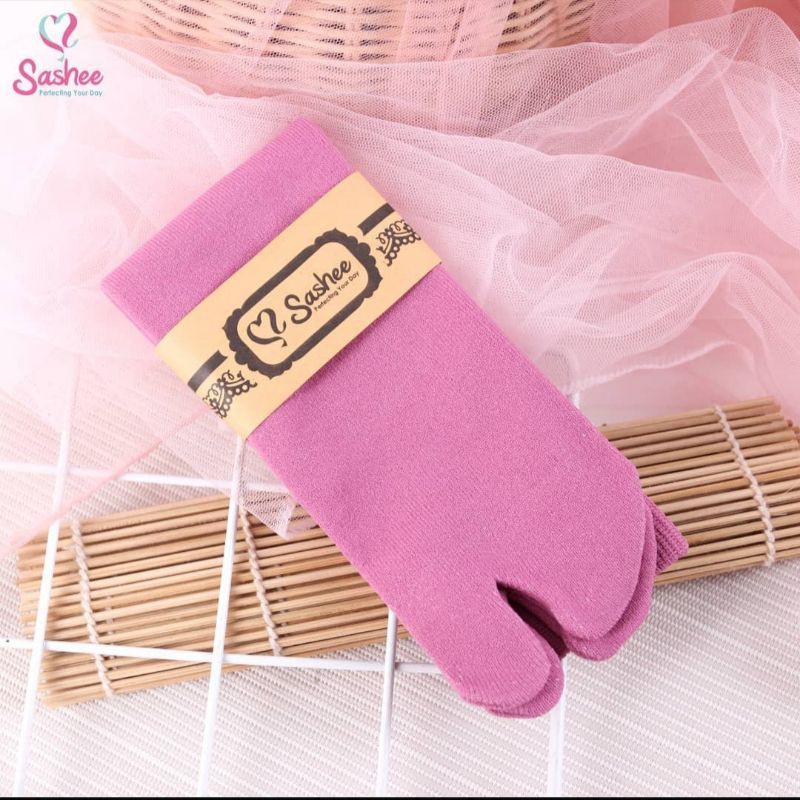 Sashee Kaos Kaki Jempol Basic-Dusty Purple