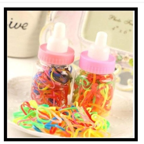 KARET JEPANG DOT MINI - KARET KUNCIRAN RAMBUT - IKAT RAMBUT ANAK / IR020