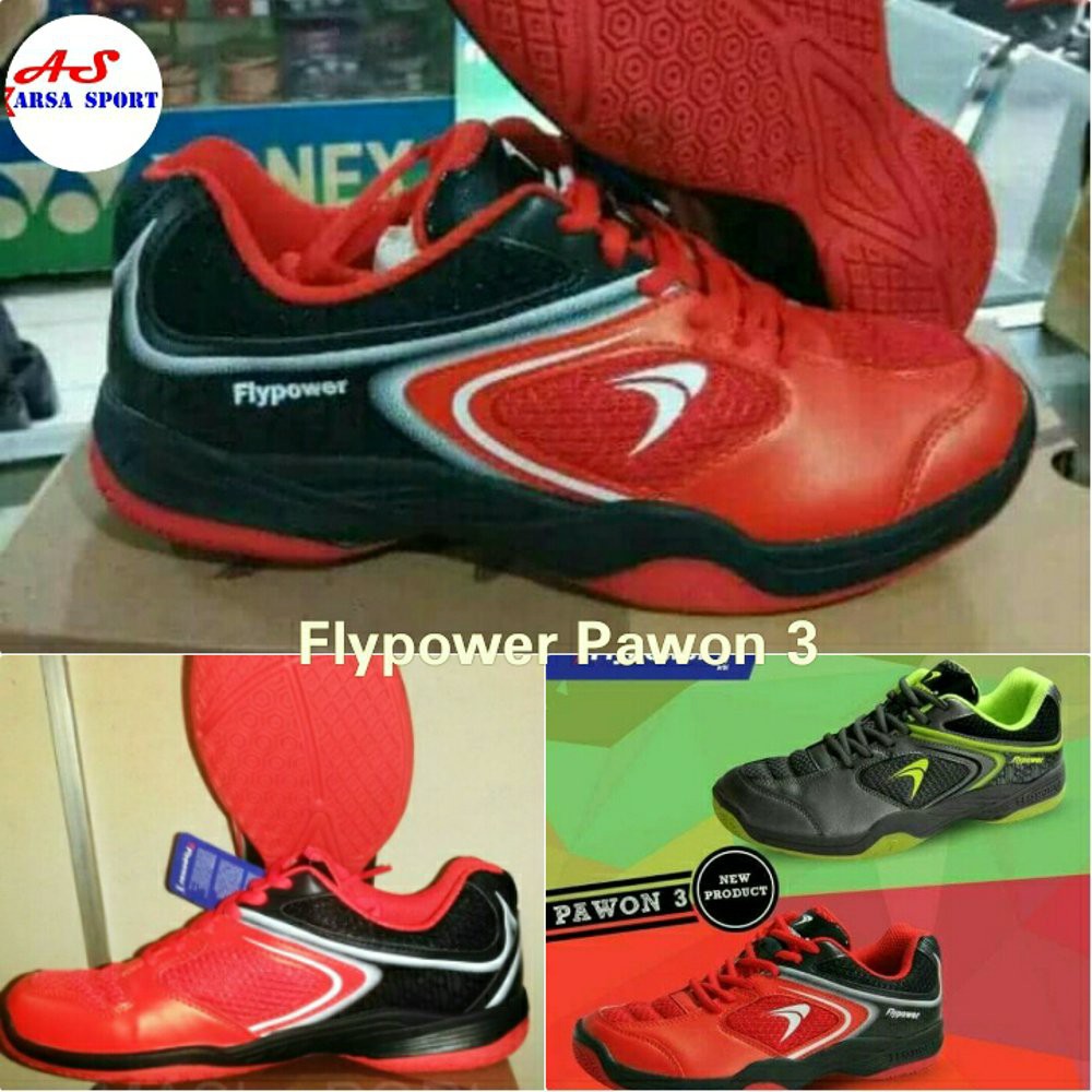 Sepatu Badminton Flypower Pawon 3 Bulutangkis Batminton