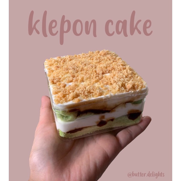 

klepon cake dessert box