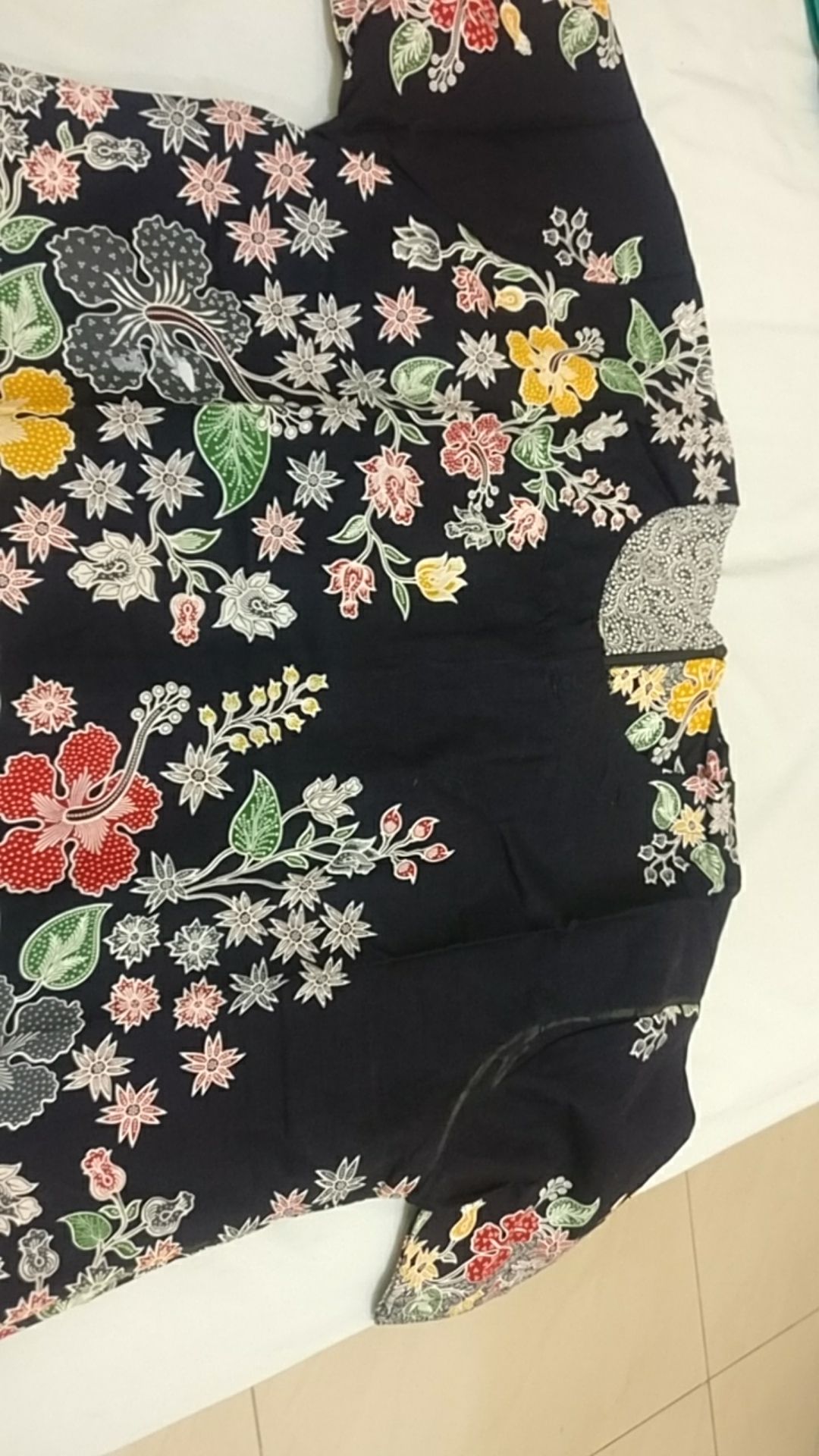 Atasan Batik Wanita Jumbo Tsania Top Bigsize