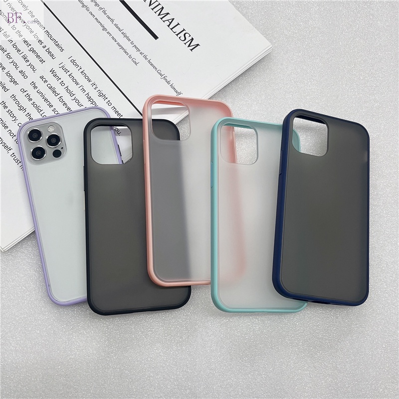 Hard Case Bahan Akrilik Frosted Anti Sidik Jari Untuk IPhone 14 Pro Max 14max 11 12