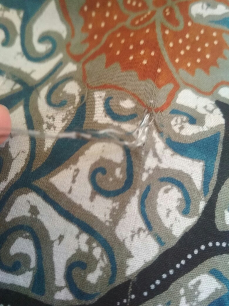 Uwer Merak Panjang Kemeja Batik Pria Full Furing Bahan Katun Cabut Primisima