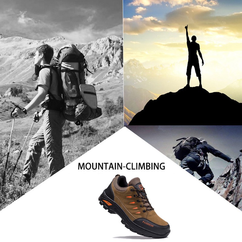 COD Highland Sepatu Gunung Pria Sepatu Safety Pria Waterproof Sepatu Hiking Outdoor IMPORT SP101