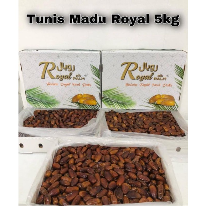 

Kurma Tunis Madu Royal 5 kg Kurma Super
