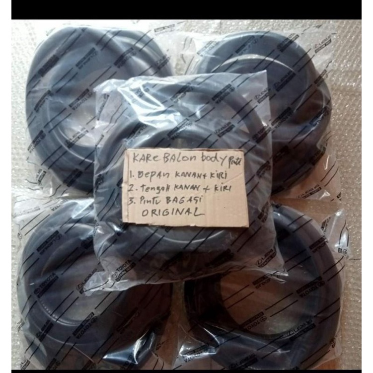 karet balon karet peredam pintu mobil pintu bagasi toyota yaris original