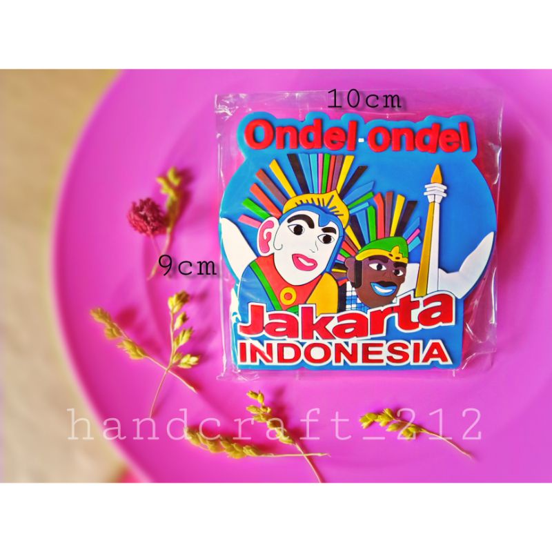 Magnet Kulkas Monas Jakarta / Fridge Magnet / Magnet