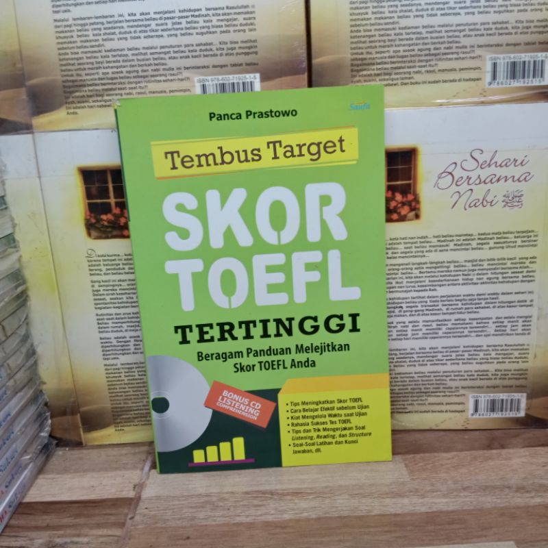

BUKU ORIGINAL - TEMBUS TARGET SKOR TOEFL TERTINGGI