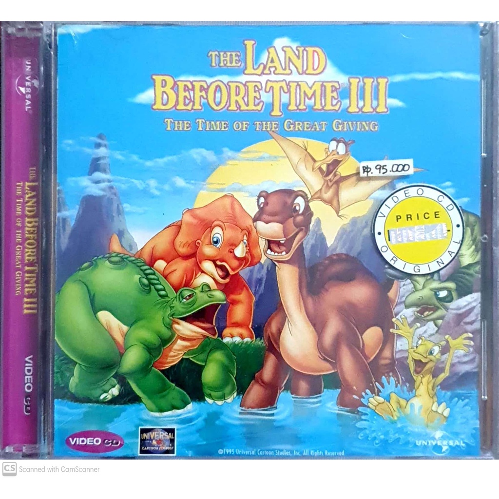 The Land Before Time III: The Time of The Great Giving | VCD Original