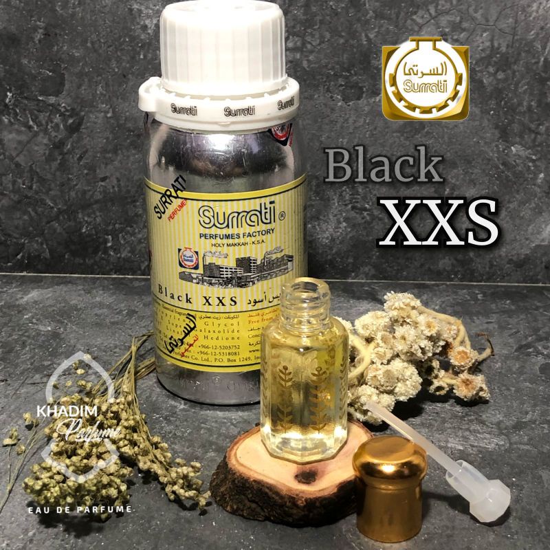 parfum Surrati original | Black XXS | untuk pria