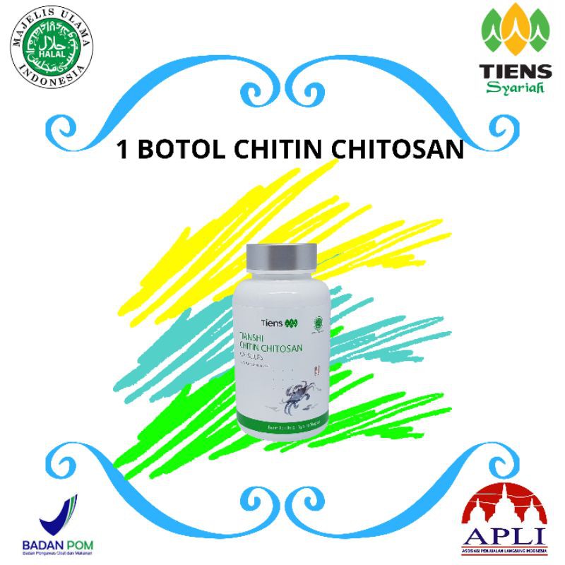 CHITIN CHITOSAN PELANGSING BADAN / PELANGSING BADAN TIENS/CHITOSAN TIENS PELANGSING