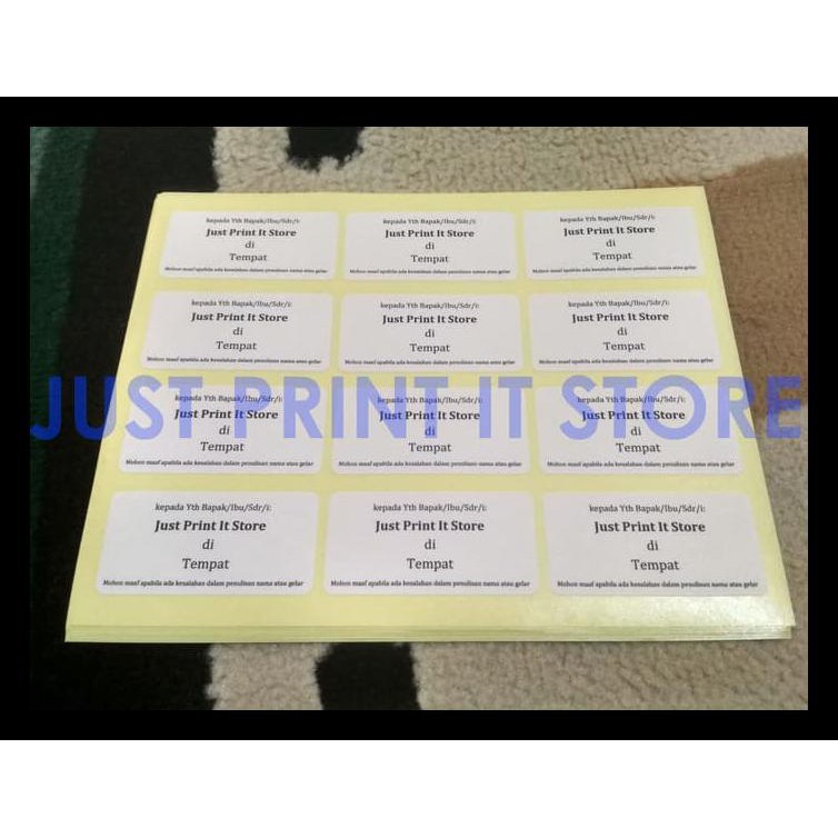 

Print / Cetak Label Undangan No.103 Bermutu