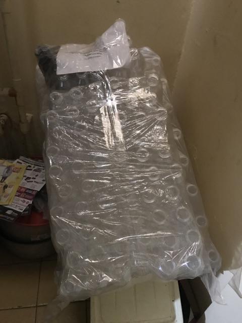 (paket 10 Pcs) Botol Pet 330 Ml / Almond 330 Ml