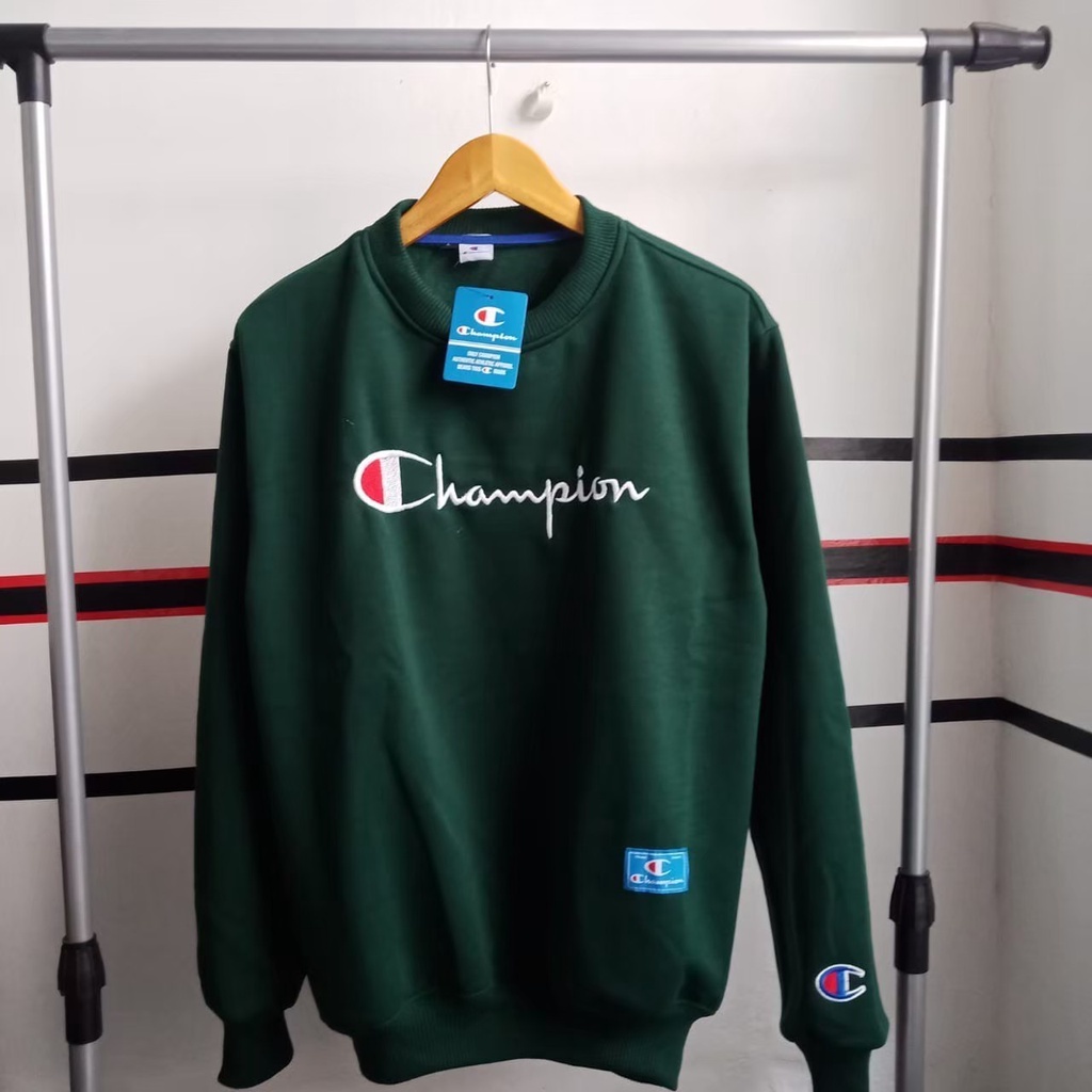 sweater crewneck champion bordir original full tag bahan tebal / jaket hoodie champion / sweater hoodie champion pria dan wanita / Champion / jaket cowok terbaru 2021 / Sweater Laki Laki / Sweater Pria Terbaru 2021 Keren Gaya