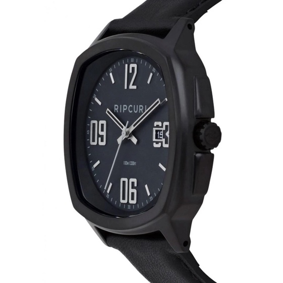 Jam tangan Ripcurl nomad black leather