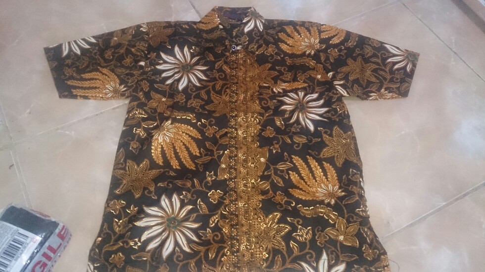 Batik Kekinian /hem Batik /kemeja Anak /kemeja Batik Anak