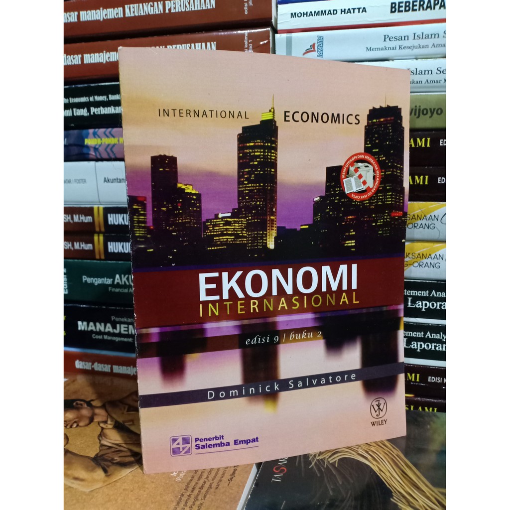 

EKONOMI INTERNASIONAL Dominick Salvatore ed 9 buku 2