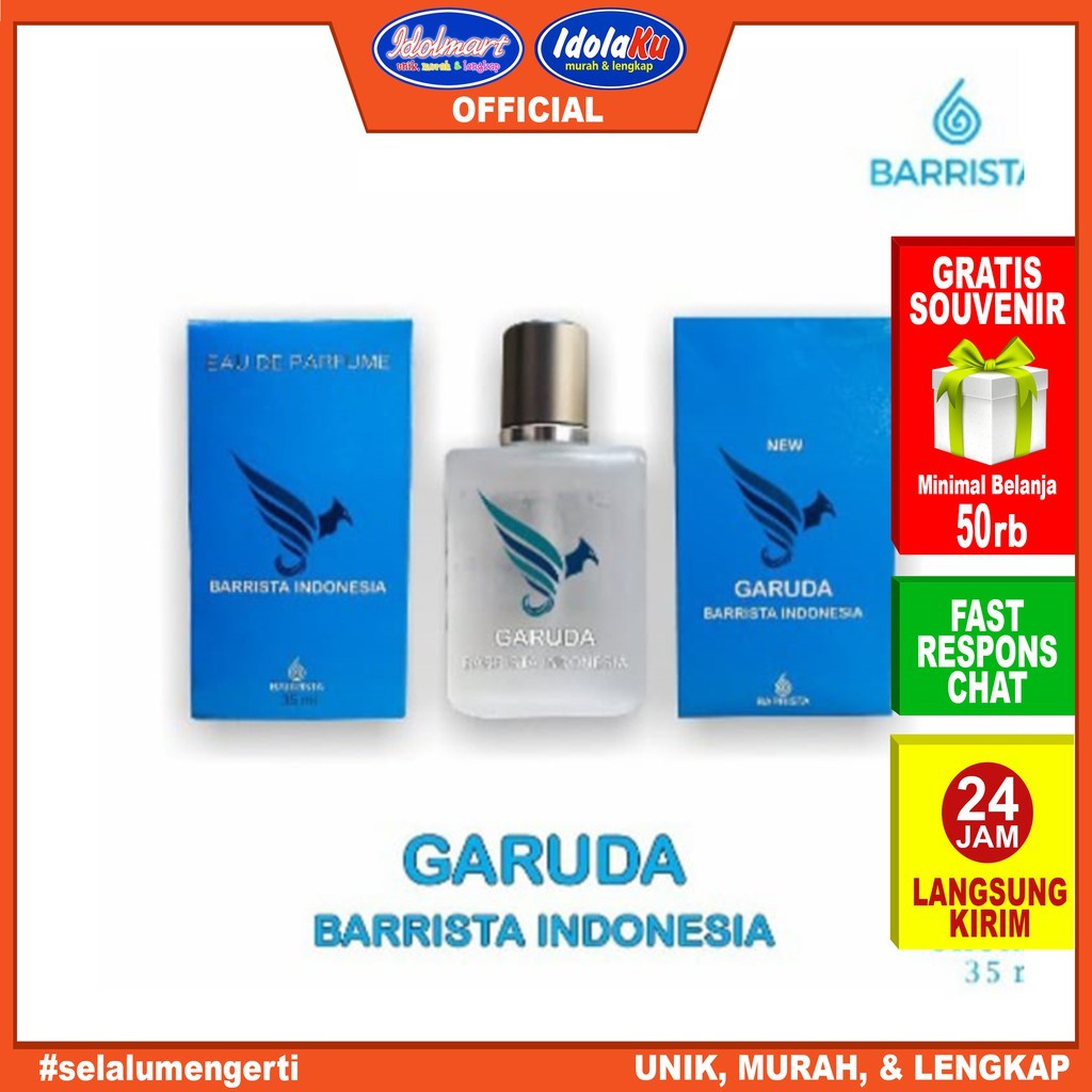IDOLAKU Parfum Garuda Botol Kotak isi 30 ml Parfum Tahan lama Grade a