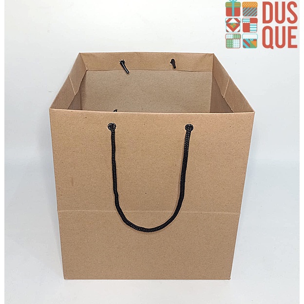 

(10PCS)PAPER BAG 21x21x24CM 150GSM / PAPER BAG KRAFT 21 X 21 X 24