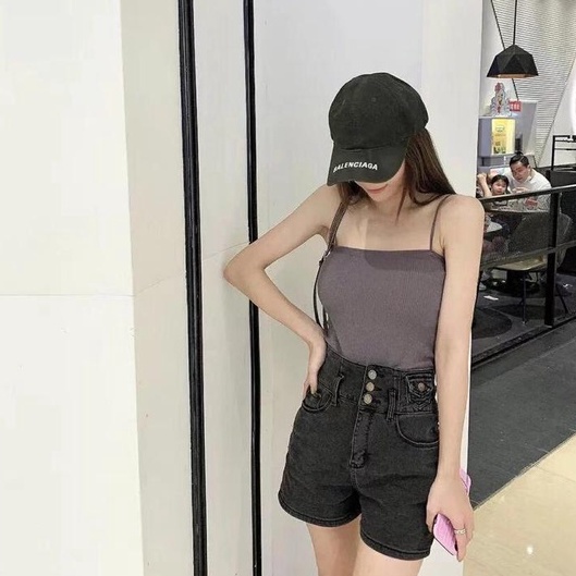 Tank Top Bra / Tanktop Polos Elastis High Quality Atasan Wanita-8