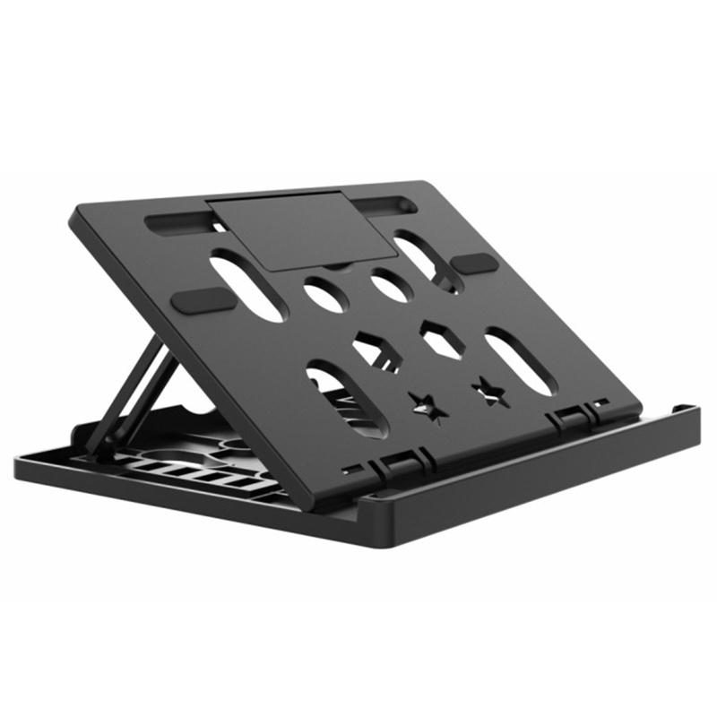 Vivi Stand Laptop Lipat Dapat Disesuaikan Non-slip Desktop Laptop Holder Notebook Stand Untuk w Phone Holder Bottom360° Swive