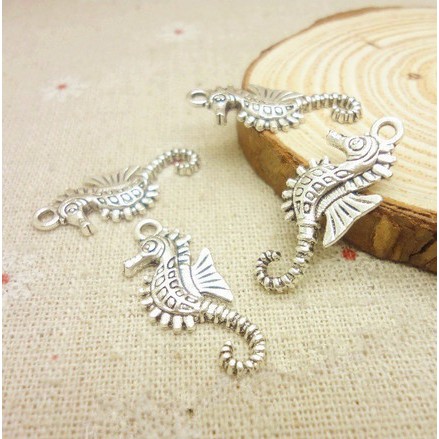 Seahorse Shapes Charms - Charm Bentuk Kuda Laut (10pcs)