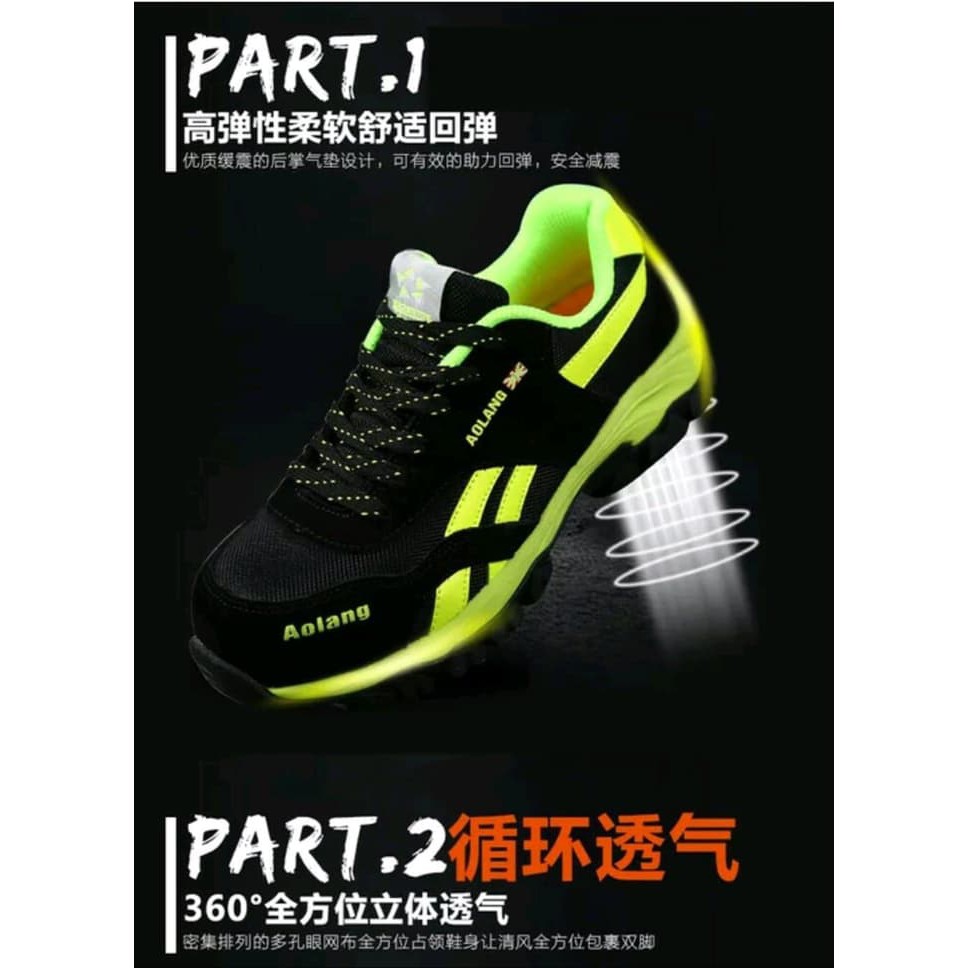 sepatu safety import aolang juri