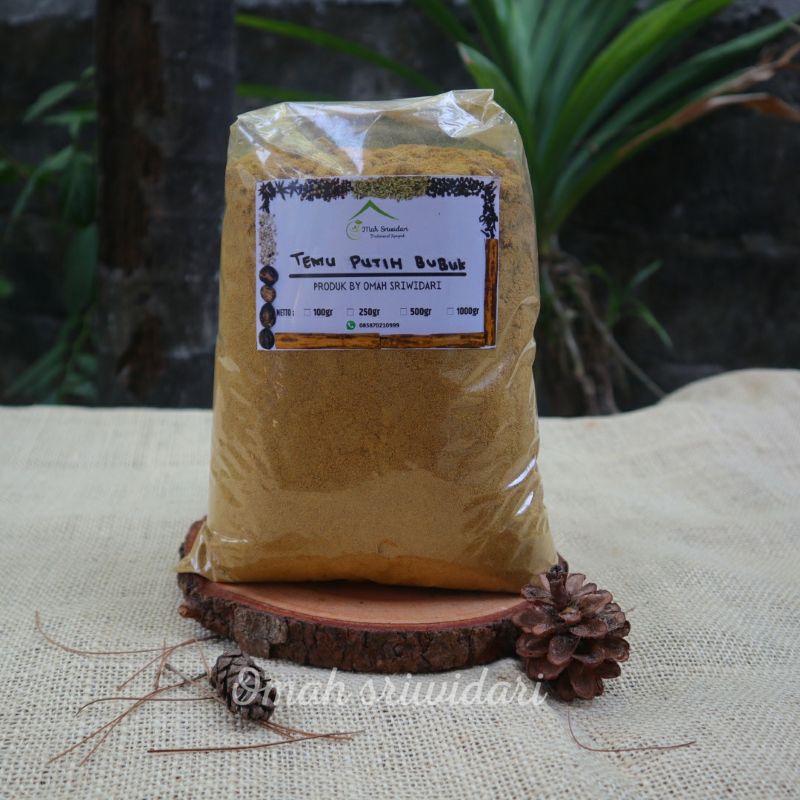 

Temu putih bubuk 500gram - 1kg 100% bubuk murni asli