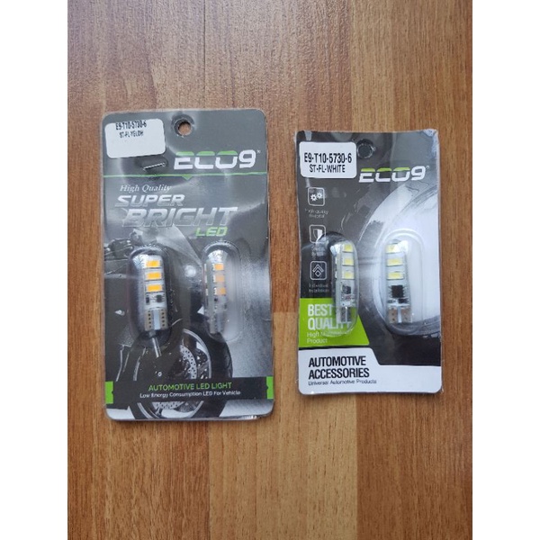 Bohlam Lampu LED Kedip Senja Sen Sein T10 Motor Silicon Luminos ECO9 Kedip-2