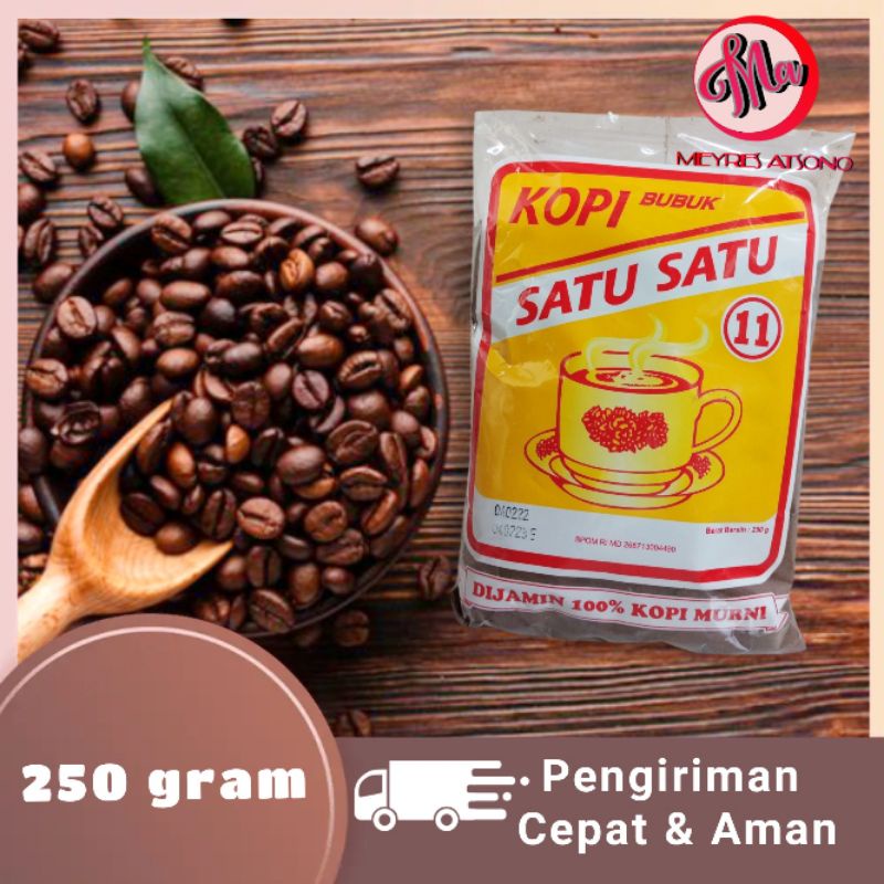 

Kopi Bubuk Satu Satu 250 gram
