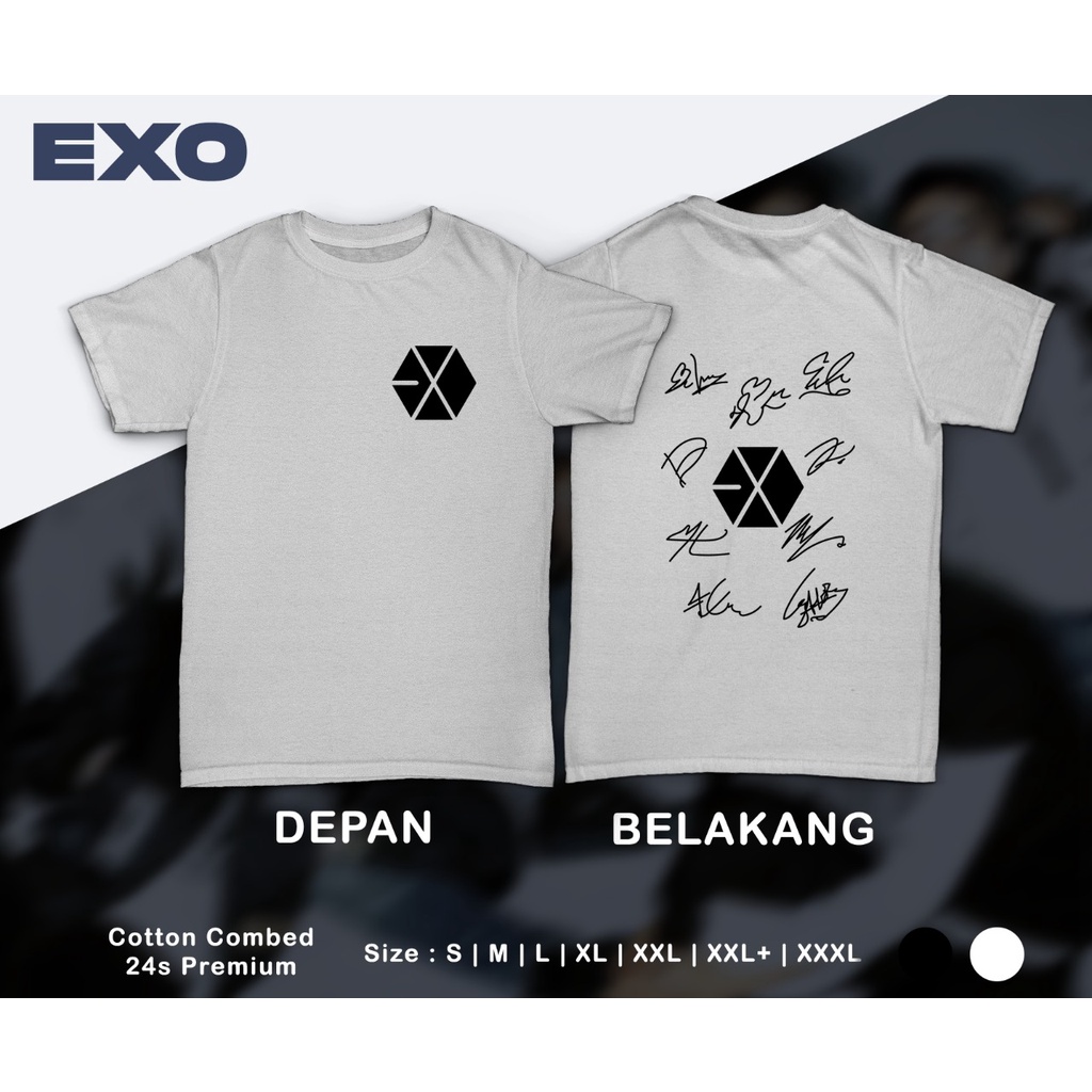 Pretty Savage- Kaos Oversize Exo Sign Depan Belakang