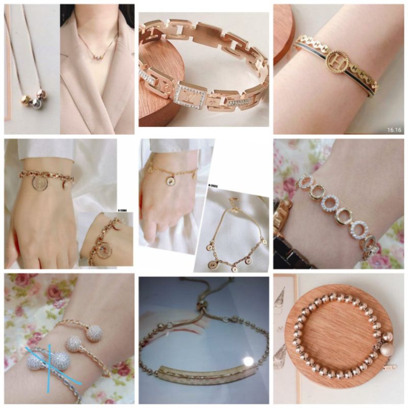 1 set perhiasan titanium