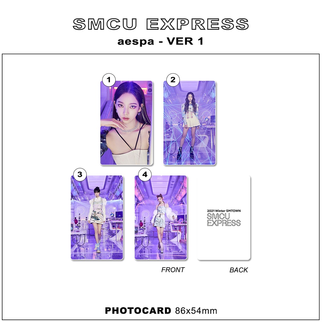 aespa - photocard [SMCU EXPRESS]