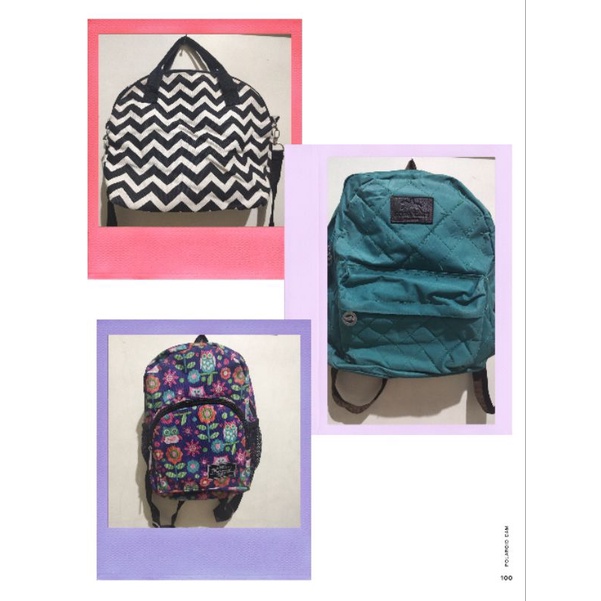 PRELOVED TAS JALAN SLING BAG / RANSEL BAG MINI