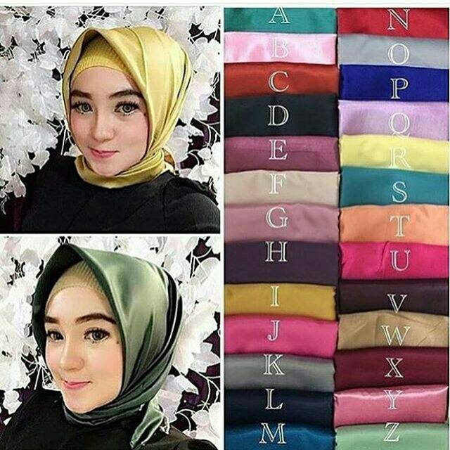 Jilbab satin