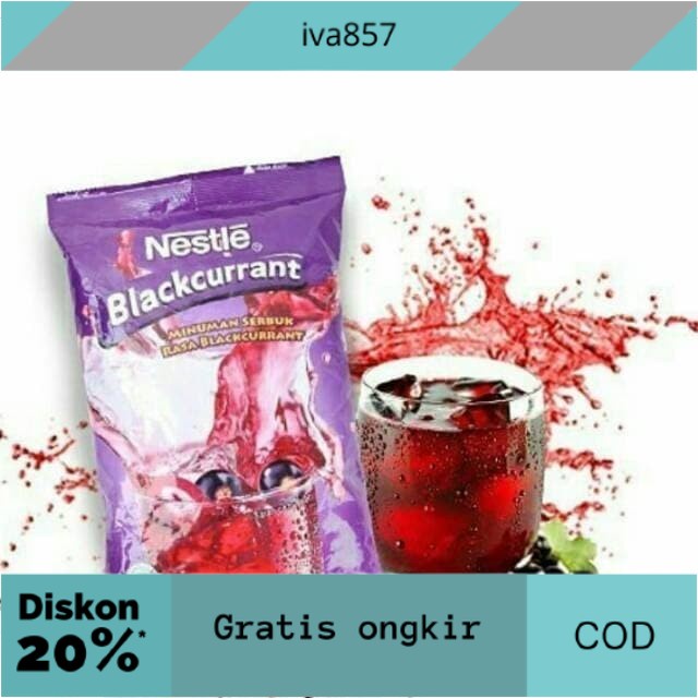

PROMO BLACKCURRANT by Nestle Professional ala Cafe (750 gr) - Blackcurrant GRATIS ONGKIR