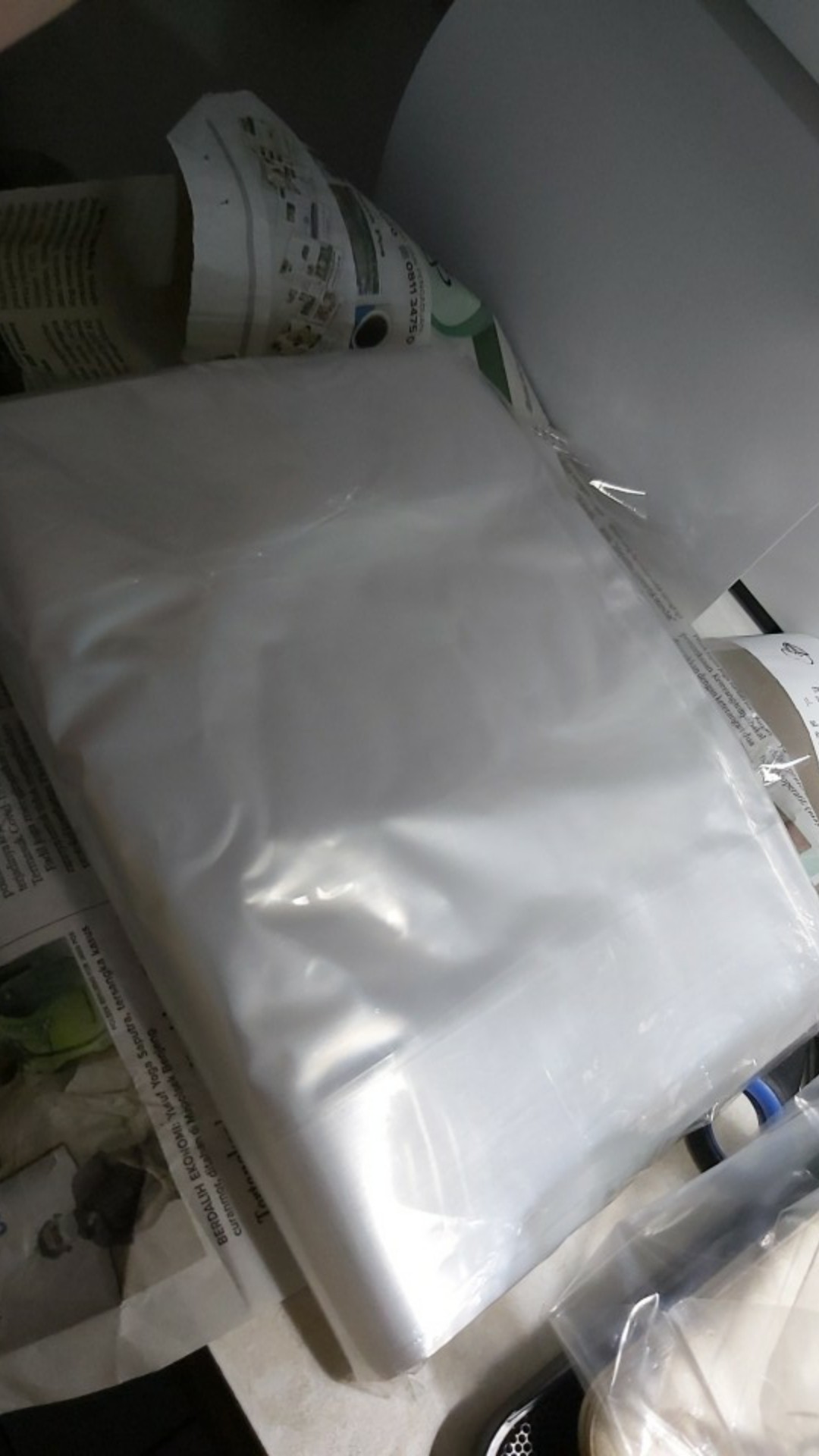 Kantong Plastik Pp Kresek Uk 24 Plong Bening Transparan Tebal