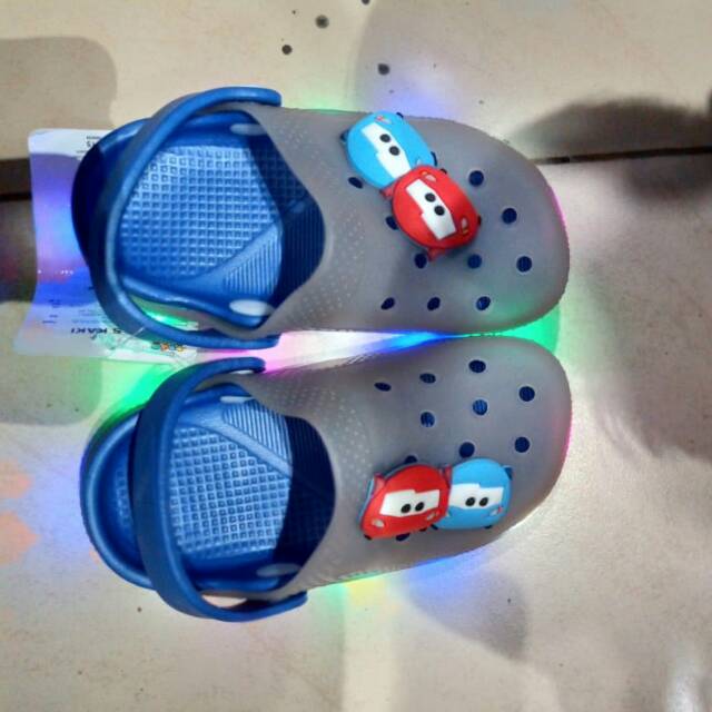 SANDAL LAMPU ANAK LAKI LAKI TSUM TSUM