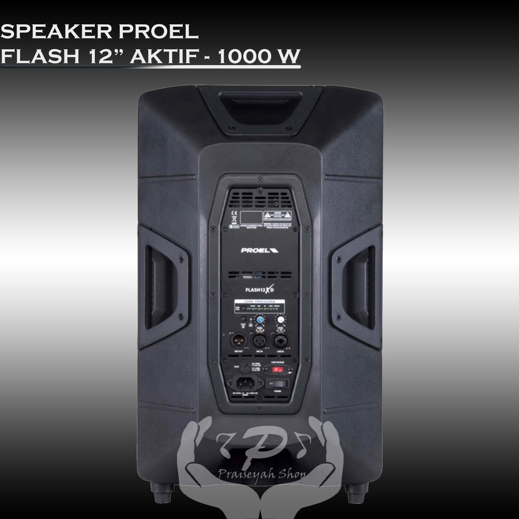 Proel Speaker Flash 12&quot; XD Aktif 12XD