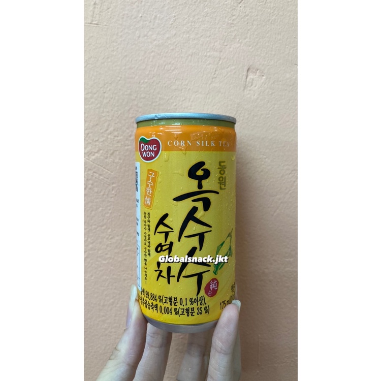 

DONGWON CORN SILK TEA DRINK- MINUMAN JAGUNG KOREA
