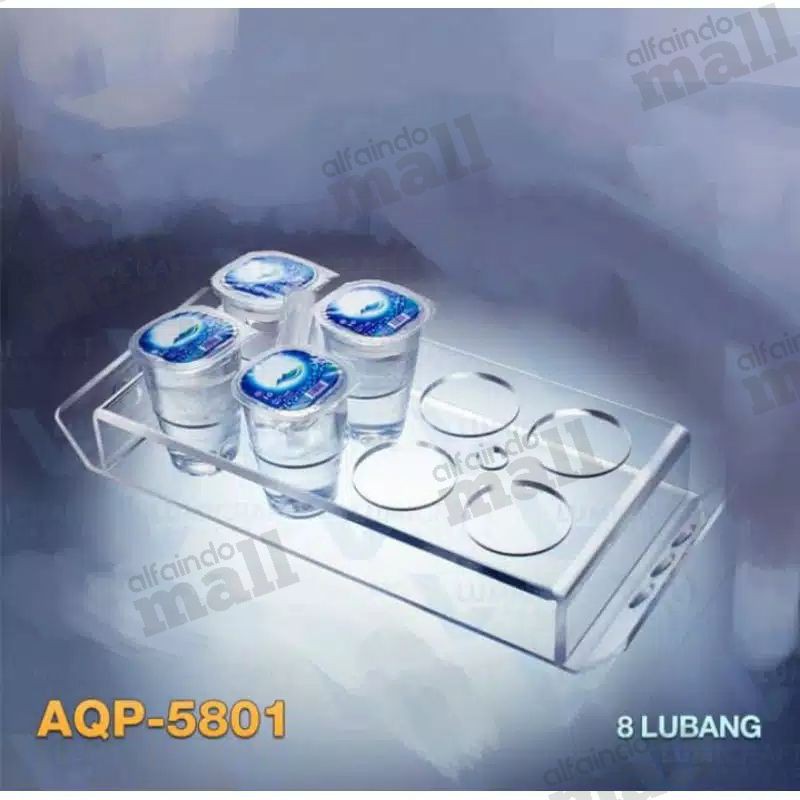 akrilik wadah air gelas mineral acrylic water