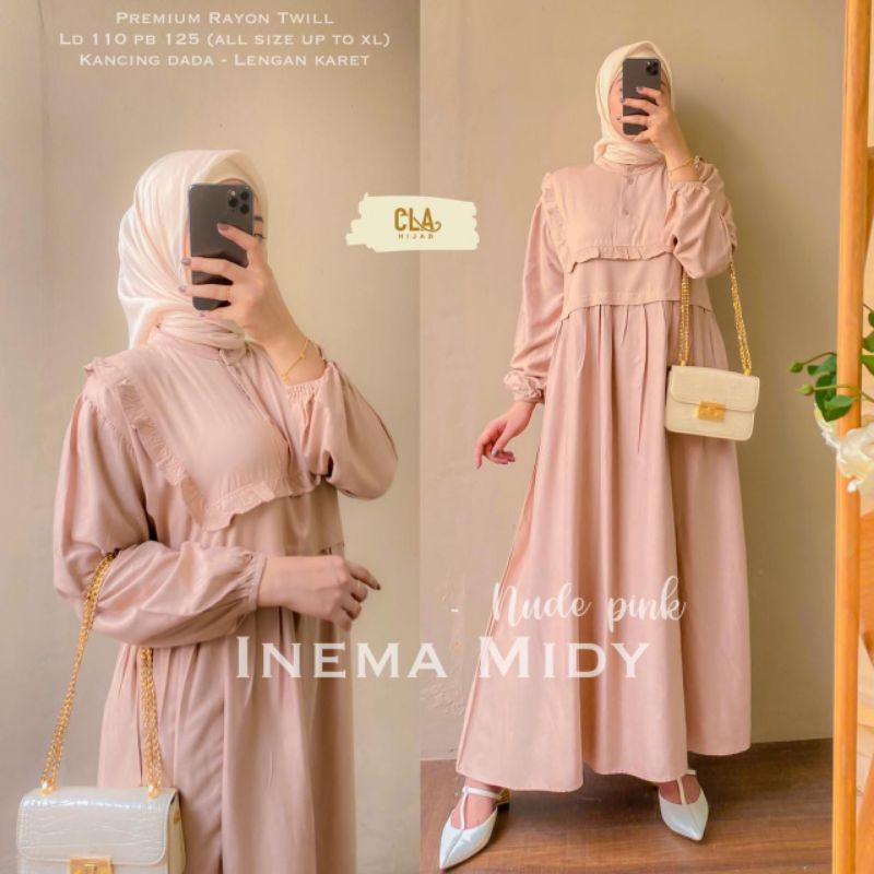 inema midy dress ori cla
