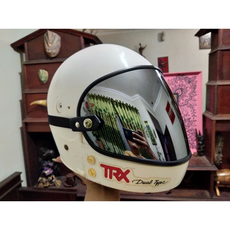 VISOR/KACA CUSTOM HELM TRX HONDA JADUL(jangan tolol, baca deskripsi dulu)