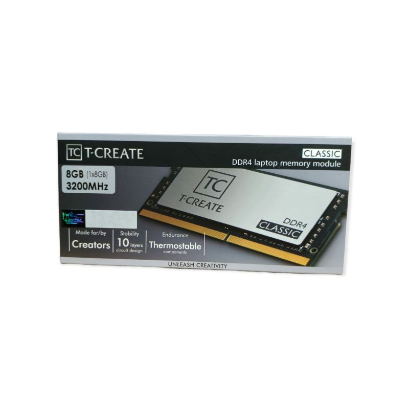 Sodimm Team T- Create Classic 8GB DDR4 3200MHz - Ram Laptop 8GB DDR4 PC25600