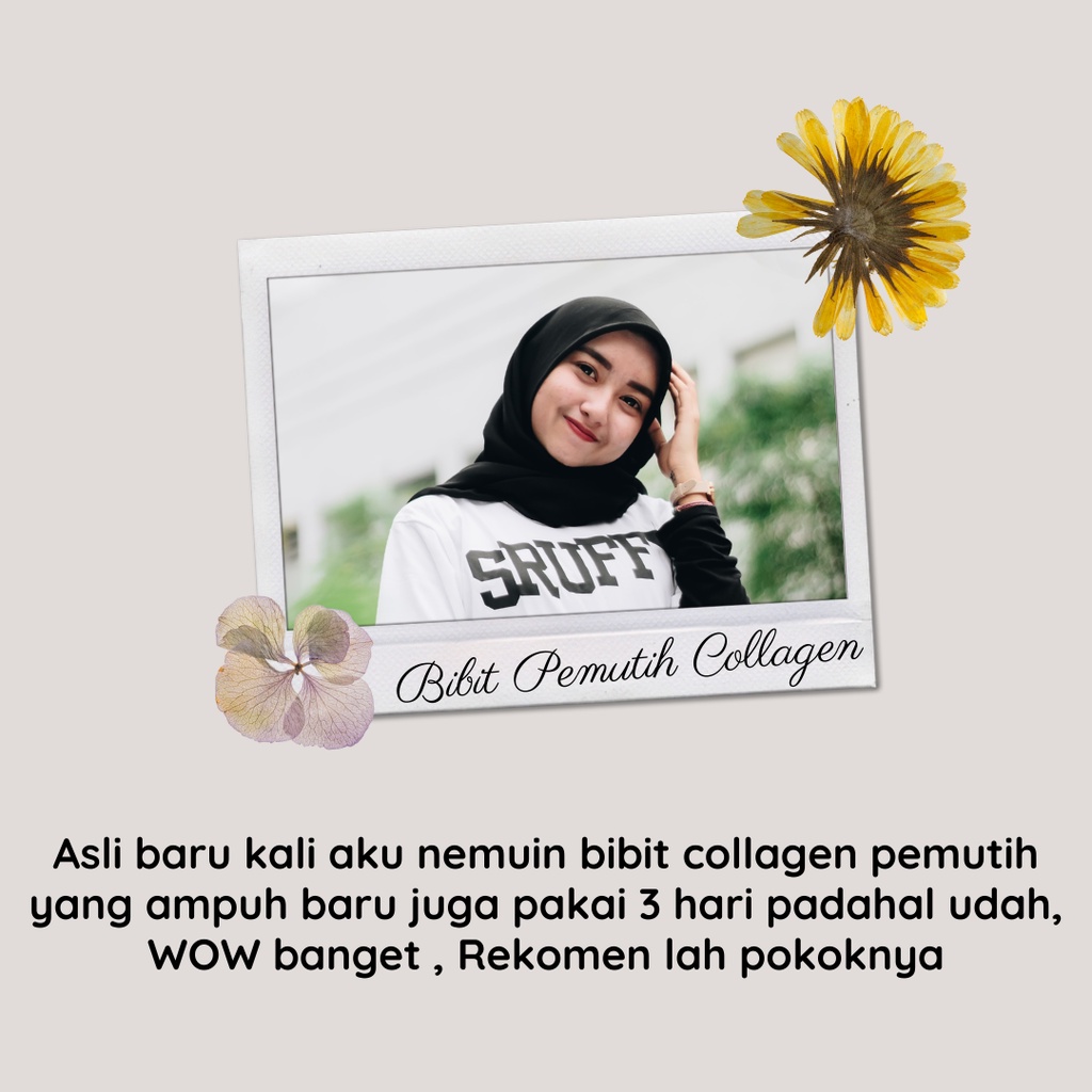 Bibit Pemutih Collagen - Handbody Lotion Pemutih Kulit Luluran Pemutih Badan Cream Glowing Permanen Bibit Collagen Shcosmetic 150ml Ori Bpom