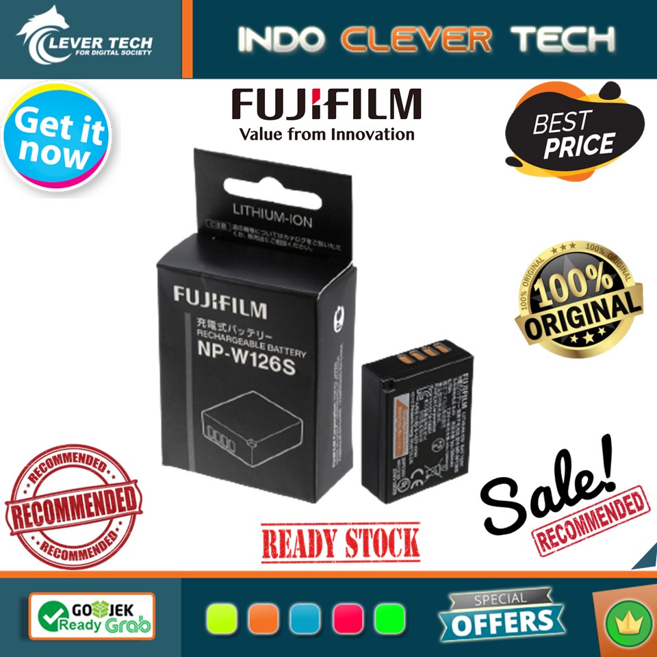 Fujifilm NP-W126S Li-Ion Battery Pack