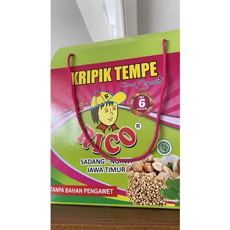 

Keripik Tempe Rico isi 6