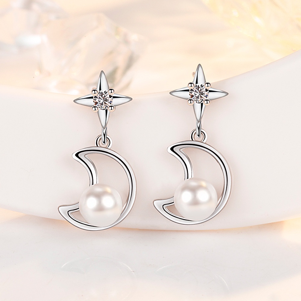 Anting Perak 925 Wanita Xingyue Ear Fashion Perhiasan/Subang Telinga anting perempuan